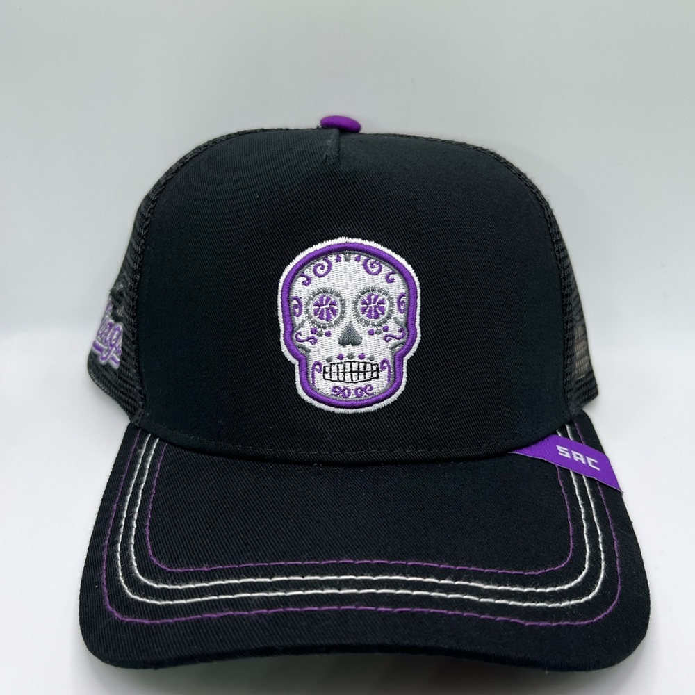 Sacramento Kings SGA Hispanic Heritage Night Sugar Skull Snapback Hat / Cap RARE